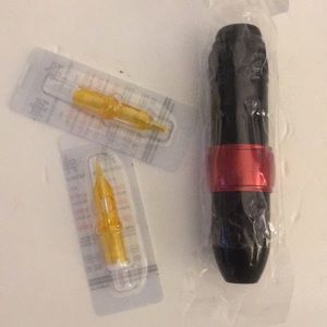 Tattoo rotary pen and cartridges